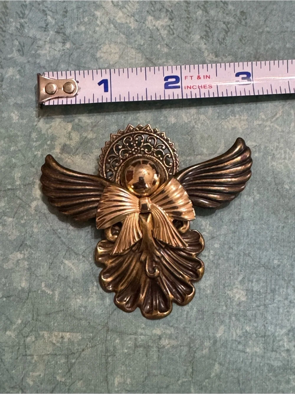 KATS CREATIONS ANGEL CONVERTIBLE BROOCH PENDANT